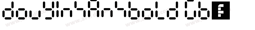 douyinsansbold gb字体字体转换